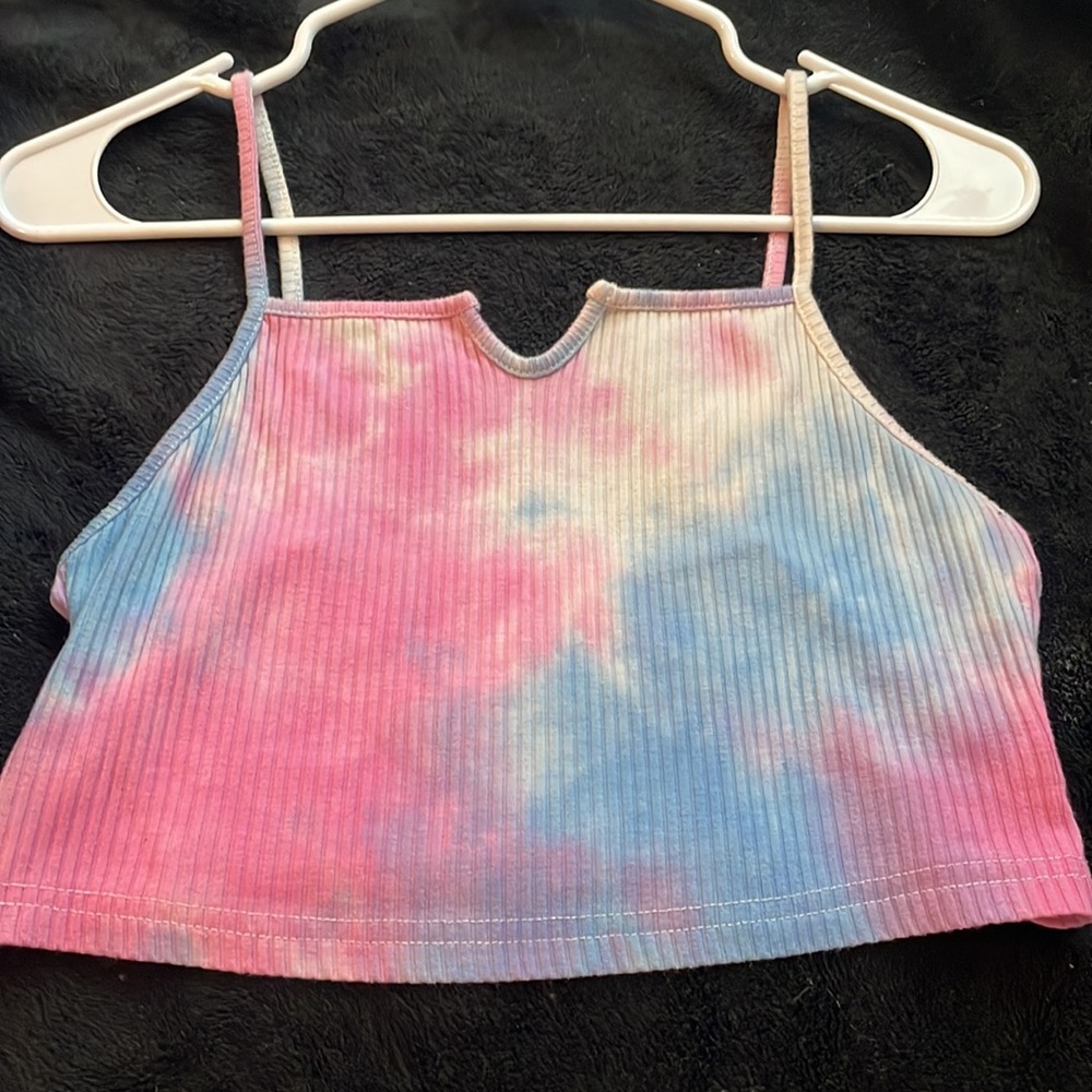 Tie-Dye Rib Knit Cami - Picture 3 of 8